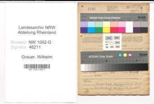 Entnazifizierung Wilhelm Grauer, geb. 13.02.1905 (Schneider)