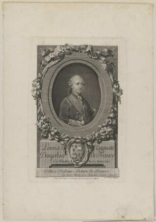 Bildnis des Louis August de France