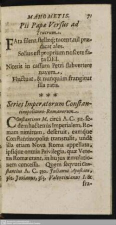 Series Imperatorum Constantinopolitano-Romanorum