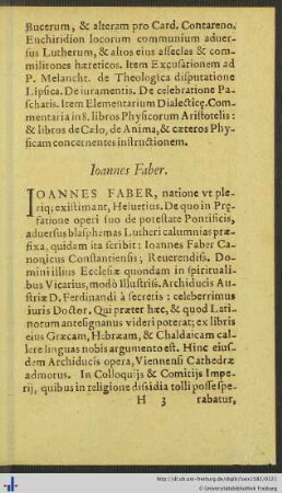 Ioannes Faber