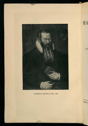 Abbildung "Martinus Crusius"