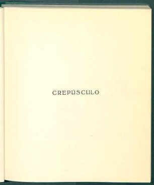 Crepúsculo