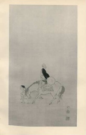 [XIX. Renshobo Travelling by Tanaka Totsugen ...]
