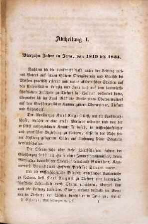 Geschichtliche Mittheilungen über das akademische Studium und Leben auf dem landwirthschaftlichen Institute zu Jena in den Jahren 1826-1834 und 1839-1858 : nebst Rückblicken auf Karl August's landwirthschaftliche Wirksamkeit ; eine Festgabe zu der dreihundertjährigen Stiftungsfeier der Universität Jena