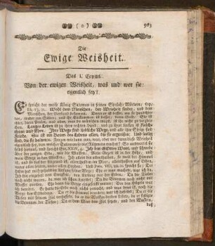 Die Ewige Weisheit
