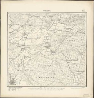 Meßtischblatt 2960 : Carlsruhe (In Schlesien), 1886 : Carlsruhe (In Schlesien). - Aufn. 1884. - 1:25000. - [Berlin]: Reichsamt für Landesaufnahme, 1886. - 1 Kt.