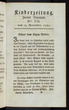 97-99 Etwas vom seligen Gellert