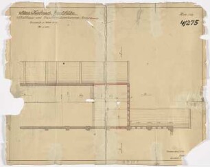Altes Kraftwerk Hirschfelde. Schalthaus- und Transformatorenkammer-Erweiterung. Grundriss