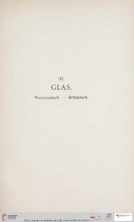 III. Glas (Nr. 22 - 80)