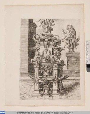 Brunnen mit Jupiter und Juno
