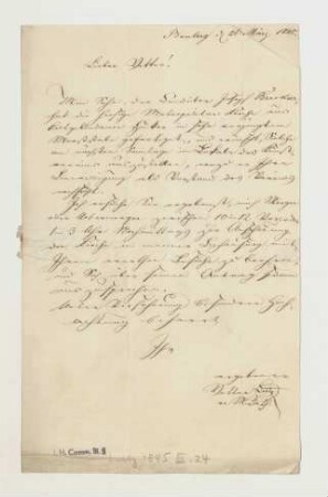 Brief von Lurtz an Joseph Heller