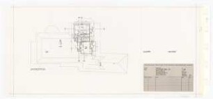 Landhaus Weber, Berlin-Nikolassee Umbau: Bauantrag, Grundriss DG, 1:100