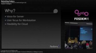 Retooling Fedora: A Retrospective on Fedora 21