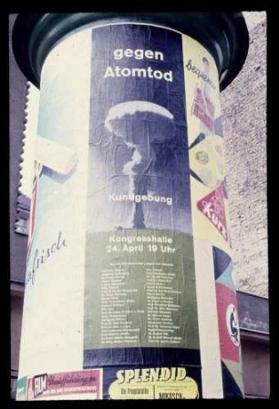 Atomtod-Plakat 20.4.58.