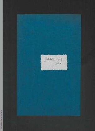 Protokolle 1907 und 1908: Duplikate