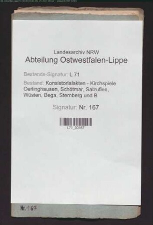 Anstellung eines Totengräbers; Befreiung des Totengräbers vom Rintelnschen Festungsbau