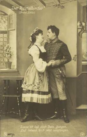 „Der Rastelbinder“ - Sussa oh laß doch Dein Bangen, [...]
