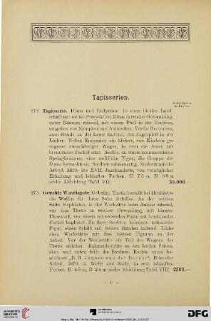 Tapisserien (Nr. 272-275)