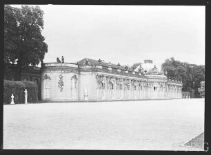 Potsdam, Schloss Sanssouci, Oberste Terrasse.