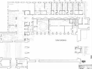 Stuttgart Hbf: Empfangsgebäude IC-Hotel Bahnsteigebene Bauteil 2c