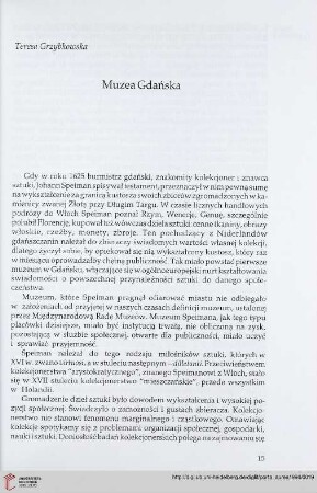 3: Muzea Gdańska