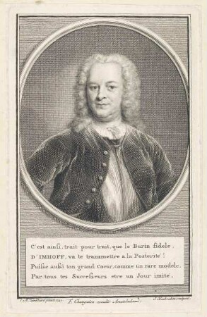 Bildnis des Gustaaf Willem van Imhoff