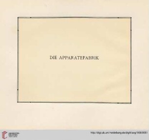 Die Apparatefabrik