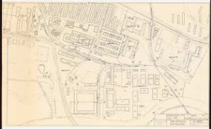 Gartenanlage Siemens & Halske, Berlin-Siemensstadt: Planungsunterlage Übersichtsplan Siemenstadt 1:2000