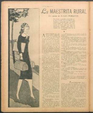 La maestrita rural : Un cuento de Julio Poretti