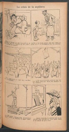 La crisis de la arpillera - [Cómic]
