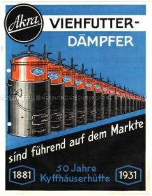 Viehfutter-Dämpfer