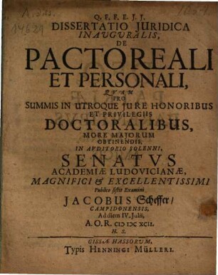 De pacto reali et personali