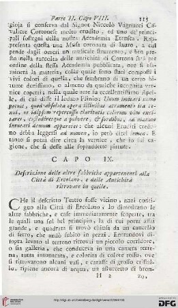 Capo IX
