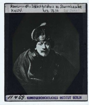Rembrandt, Selbstbildnis mit Helm (Kassel GAM 237)
