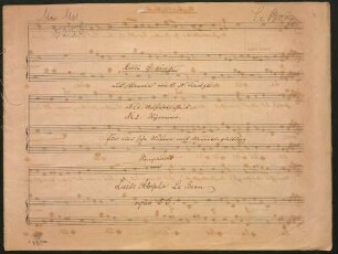 Zwei Gesänge aus "Urania" von C. A. Tiedge - BSB Mus.ms. 5253 : op. 56 ; für eine hohe Stimme mit Klavierbegleitung