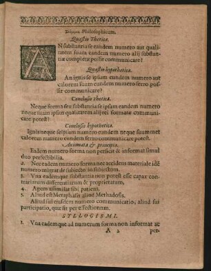 Schemma Philosophicum.