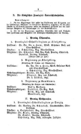 Kreis-Schulinspektoren