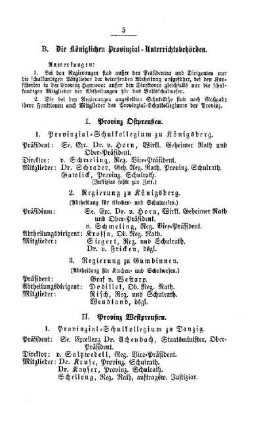 Kreis-Schulinspektoren