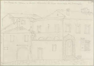 Väterliches Haus des Francesco Petrarca in Arezzo