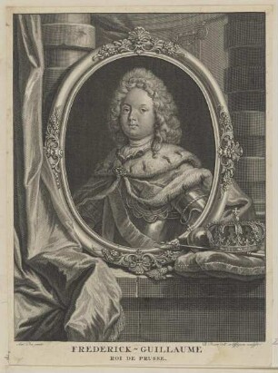Bildnis des Frederick-Guillaume, König von Preußen