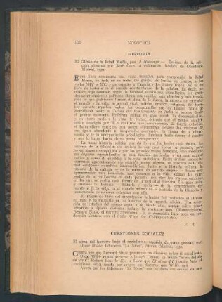 Cuestiones sociales
