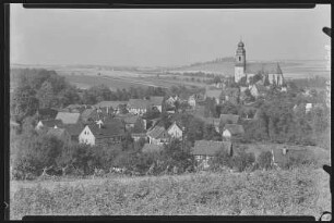Leuben bei Lommatzsch. Blick auf Leuben