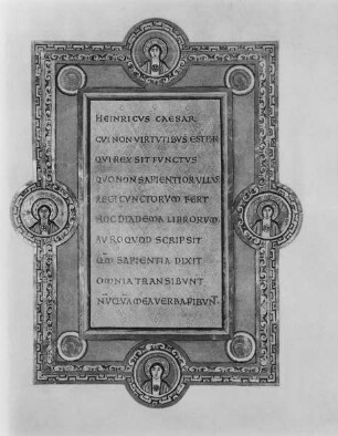 Codex Aureus Escorialensis / Goldenes Evangelienbuch Heinrichs III. — Codex Aureus Escorialensis / Goldenes Evangelienbuch Heinrichs III., Folio 4Textblatt