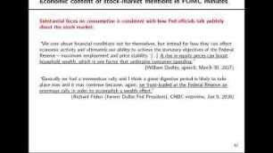 Session II: The economics of the Fed put