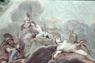 Die Vermählung des Herkules mit Hebe im Olymp