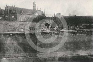 Wallanlage bei der Trinitatiskirche in Danzig