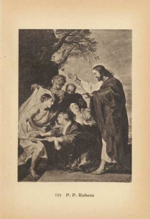 P. P. Rubens. Auferweckung des Lazarus. 783