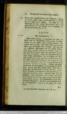 [Geschrieben in seinem 27sten Jahre]