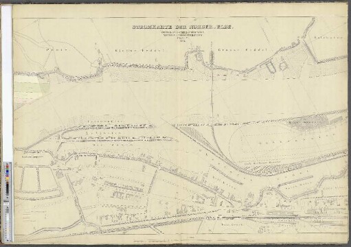 Blatt V. 1874. : Peute. Kleine Feddel. Grosse Feddel. Entenwärder.