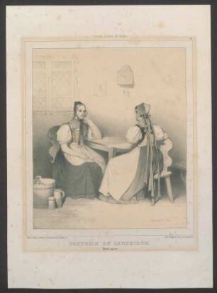 "Costume de Lenskirch. Forêt noire."